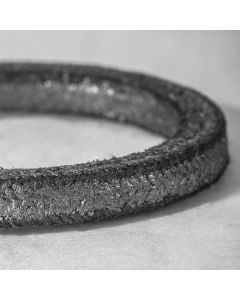 Image of SEPCO ML2001CC graphite yarn braided packing with carbon corners