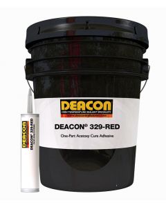 Deacon 329-RED Flexible High Temperature Silicone Rubber Sealant